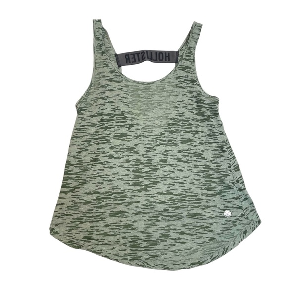 Green Burnout Tank Top - Picture 1 of 5
